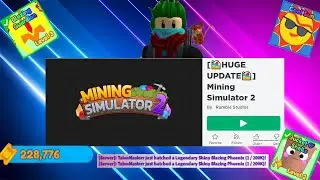 Summer Event Mining Simulator 2 + 9000 eggs opening | ROBLOX