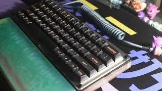 SM Keyboards Custom Acrylic Case w/ C3 Kiwi Switches MT3 Sound Test