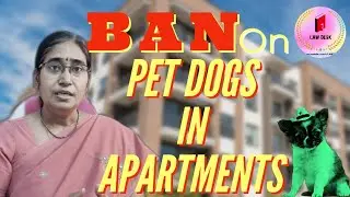 BAN ON PETS IN APARTMENTS