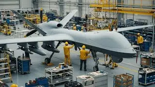 Inside the Factory: MQ-9 Reaper Production Line &ndash; Full Industrial Manufacturing Process