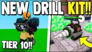 Free DRILL KIT is INSANE! Roblox Bedwars
