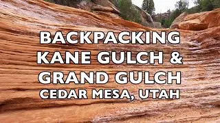 Backpacking Kane Gulch and Grand Gulch