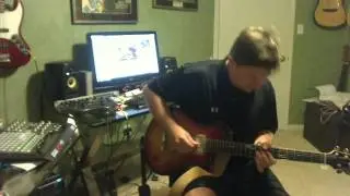 Voodoo - Improvised Bass and Guitar Jam (and bad hair)