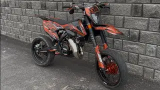 Ktm Xcw 125 wheelie