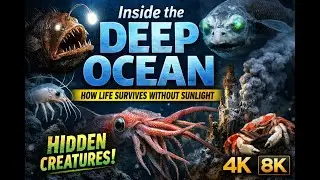 Secrets in Deep Ocean | Life Beyond Sunlight | 8K