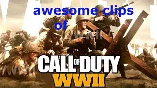 cod WW2 awesome sniper clips