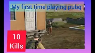 Pubg mobile playing for the first time-solo vs squad-10 kills-battle royale-part 1