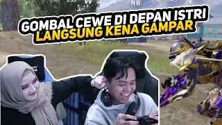 GOMBAL CEWE DEPAN ISTRI, LANGSUNG KENA GAMPAR