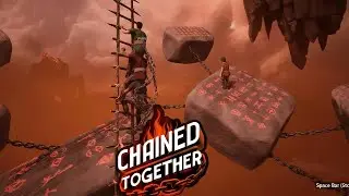 కింద పడితే ప్రాణం పోద్ది! 😂 | Chain Together Telugu Funny Gameplay | Toxic Teja