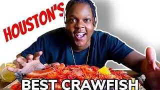 BEST CRAWFISH IN HOUSTON? &bull; GIANT CRAWFISH &bull; SEAFOOD BOIL MUKBANG❗️