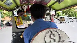 3D Tour: Riding a Tuk Tuk through Bangkok, Thailand