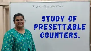 Study of Presettable Counters |Theory & Practical Explanation|