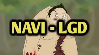 NaVi (Natus Vincere) vs LGD Gaming Highlights MarsTV League MDL