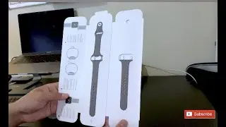 Coastal Gray Apple Watch Sport Band
