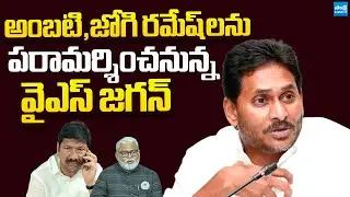 YS Jagan to Visit Jogi Ramesh And Ambati Rambabu Family |@SakshiTVLIVE