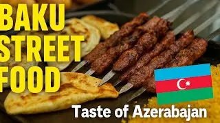 Trying Baku Street Food 🇦🇿 | Azerbaijani Food Tour | Backpack Rizwan