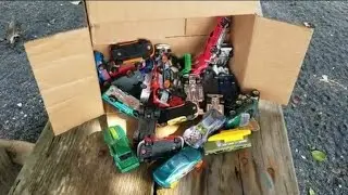A Huge Number of Model Cars From the Box