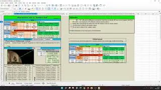 Change presetings to your settings and compare