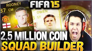 INFORM ROONEY!! 2.5 MIL SQUAD!! EPIC GOAL! FIFA 15 Ultimate Team