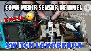 FALLA SWITCH DE TAPA DE LAVARROPA 