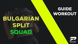 Bulgarian Split Squad Leg &ndash; Hip Thrust Belt | PRO-FIT LIVES Workout