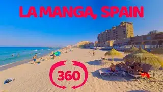La Manga resort,  Spain VR 360 travel video. Курорт Ла Манга, Испания