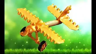 Замечательное украшение для рабочего стола Самолет.DIY