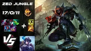 JUNGLE Zed vs Sejuani - EU Challenger Patch 25.22