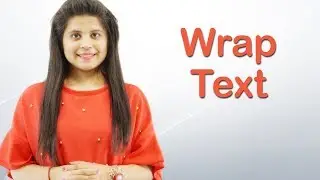 How to wrap text around an image in Adobe Illustrator - Basic Tutorial Chapter 12 Video 7