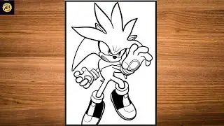 How to Draw Sonic the Hedgehog | Sonic 3 drawing Step by Step #sonic #art 