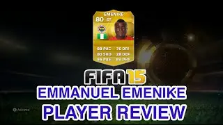 FIFA 15 Ultimate Team Emmanuel Emenike Player Review 80 The Sweat King FIFA 15 UT | FUT 15