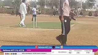 Silani vs Reliance MET City live cricket match | Shri Dhirubhai Ambani Cricket Tournament live - Ma
