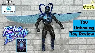 BLUE BEETLE Battle Mode (FIlm) McFarlane DC Multiverse Toy Review & Unboxing