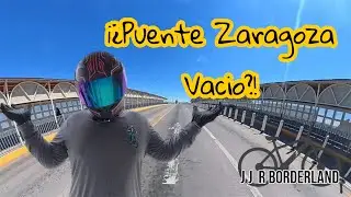 El Puente Zaragoza vacio… algo se siente diferente
