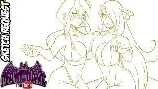 Sketch Request - Tom Majors  Prima lorerei and cynthia greeting him
