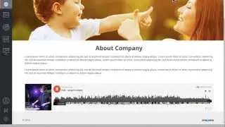 Add a SoundCloud Music to your Website on anaZana platform