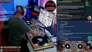 DJ Kranky Hardcore Breaks, Jungle, Rave LIVE on Underground Bass & Sydney Rave History 25/11/2025