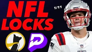 PRIZEPICKS NFL PLAYOFFS SUNDAY 1/11/26 - FREE PICKS!!!  (INSANE PAYOUT!!!) - BEST PLAYER PROPS - RUN