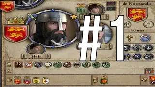 Invading England | Crusader Kings 2: The William the Conqueror Experience #1