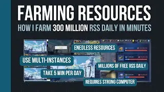 300 MILLION RRS in 10 MIN? | Tax Farming | Infinity Kingdom