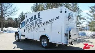 *SOLD*14847 - 2018 Zip's Road Service Body (RSB), Freightliner M2