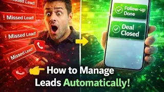 How to Manage Leads Automatically 📊 | Chatspromo CRM Full Tutorial
