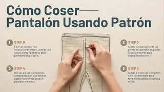 Como Coser Patrón de Pantalones para Tizoc 