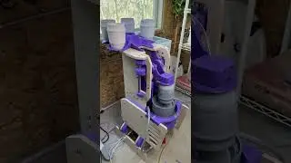 I built this machine to glaze mugs. #maker #mug #engineer #automation #ceramics #pottery #science