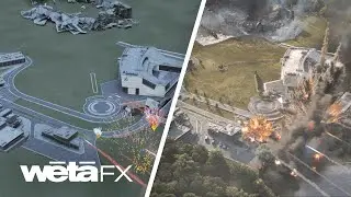 Avengers&rsquo; Final Battle Against Thanos | Avengers: Endgame VFX Breakdown | Wētā FX