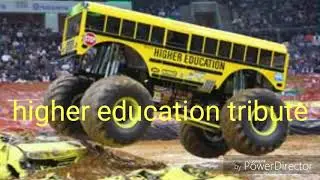 Monster jam higher education tribute video