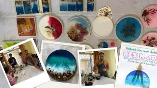 Ray&rsquo;s Atelier, Colva,  Resin Art Workshop :: Highlights