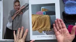 Вязальной-визуальный обзор журнала Lana Grossa Home 78. Розыгрыш