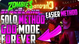 Zombies In Spaceland Glitches: Easier True Solo/Team GODMODE Glitch - IW Zombie Glitches