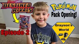 🔥Pokemon Pack Opening 🔴🟣Destined Rivals 🌟DOUBLE RARE🌟 